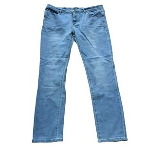 Blu Rock 4 Way Stretch‎ Flex Jeans Light Wash 38x31 NWOT